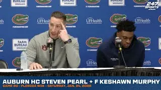 Auburn HC Steven Pearl + F KeShawn Murphy - Florida Win