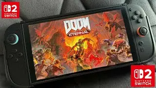 DOOM Eternal | Nintedno Switch 2 (backward compatibility) Handheld Gameplay