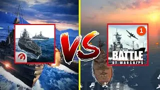 World Of Warships Blitz VS Battle Of Warships