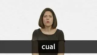 How to pronounce CUAL in European Spanish
