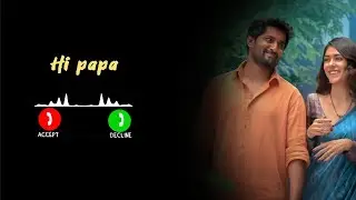 Hi Nannna Emotional Soul Bgm|Naani|Mrunal Thakur|#youtube #hinanna #hindiringtone #romanticsong 