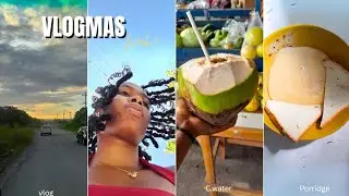 VLOGMAS WEEK 3 🎄 JAMAICA VIBES: Christmas shopping, Authentic Jamaican cornmeal porridge + more 🛒🥣 