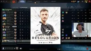 Resolution on being officially part of Team Secret