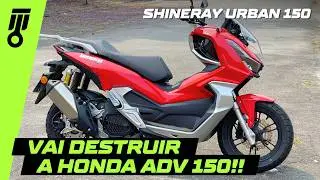 SHINERAY URBAN 150 - É melhor que a concorrente Honda ADV 150?