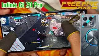 infinix gt 20 pro 5G Unboxing🎁 free fire gameplay test solo vs squad🎯[handcam + sensi +dpi +control