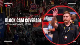 Mecum Kissimmee Live Block Cam: Sunday, Jan. 11, 2026