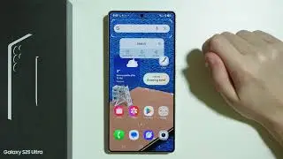 Samsung Galaxy S25 Ultra: How to Change Widget Size - Resize Widget in Home Screen