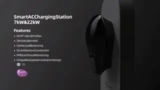 Smart AC charging stations 7kW &22kW with OCPP