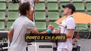 Porto 2 Challenger 2025 F: Gilles-Arnaud Bailly [NG] vs. Guy Den Ouden [2] Extended Highlights