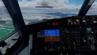 XPLANE 11.55 APPROACH AND LANDING AT SBNF NAVEGANTES SC 737 MAX ZIBO