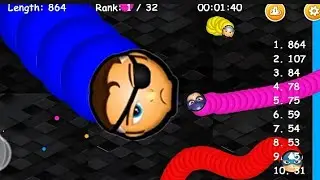Biggest Worm Super Heroes Nick Fury || Slither Snake Top Epic Gameplay #98902