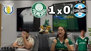 REACT REA&Ccedil;&Otilde;ES PALMEIRAS x GREMIO | Casal Rivalidade