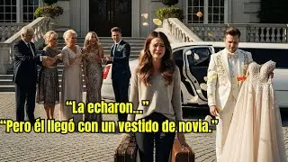 La echaron… pero él llegó en una limusina con el vestido de novia.