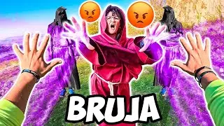 ESCAPO de una BRUJA haciendo PARKOUR 🧙‍♀️| PERSECUCIÓN POV