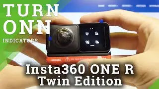 How to Turn On Indicators in Insta360 ONE R TWIN EDITION - Switch Off Front/Rear Indicator