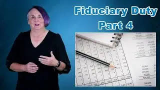 Fiduciary Duty – Rely on Experts