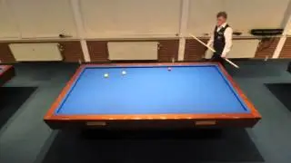 3 bande Tour ABK31 2015 Kamp 24 Claus F&oslash;ge vs Thomas Andersen