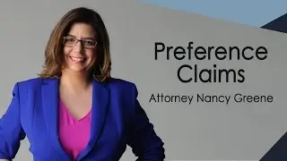 Bankruptcy & Claiming Preference from a Debtor