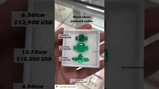 Best Places to Buy Loose natural high quality Emerald and Diamonds Online for wholesale pricing