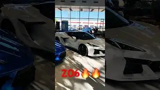 Driving my 2025 Z06 3LZ off the showroom floor #c8corvette #c8corvettez06 #c8z06 #z06 #z06corvette