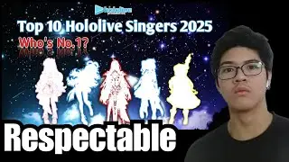 U said who above Bae??? | Top 10 Hololive Singers of 2025 REACTION!!!!
