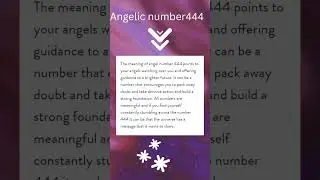 How can 444 number gives guidance in life #shorts #444 #angelicnumber #lifepath