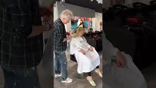 How to DRY CUT layers on blonde hair