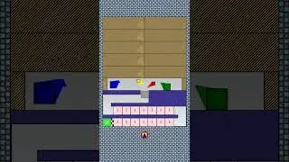 Square Race: Battle for #1! 🏆 🟦🟥🟨🟩 #shorts