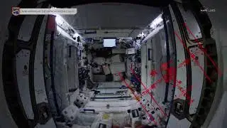 INSIDE the ISS in 4K🌍🔥🚀| Space Station Fisheye Fly-Through (NASA Ultra HD Tour) | #spaceexploration