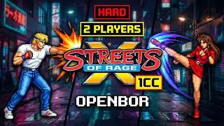 Streets of Rage X (beta 30) (Openbor) (2 Player) (SoR2 Route) (Hard) (1CC)