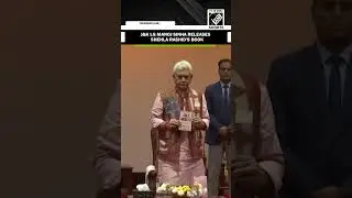 J&K LG Manoj Sinha releases Shehla Rashid&rsquo;s book &lsquo;Role Models: Inspiring Stories of Indian Muslims&rsquo;