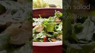 Warm Bacon and Spinach Salad | Salad Recipes