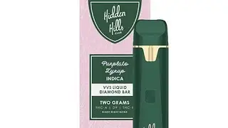 Hidden Hills Club Purplato Lyrup VVS Liquid Diamond 2g Bar Review Bruh!