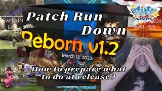 Flyff Universe - Patchrundown V1.2 Reborn prepare for Expansion Major Content Update - Best MMO 2023