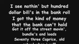 50 cent straight to the bank with lyrics