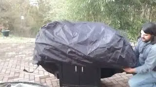 Review of Grill Cover, BBQ Cover, 58 Inch Waterproof Gas Grill Covers,