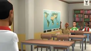KIBWA NA JORIJI BANETI barirukanwe 😂🤣 kwishuri kubera ibigambo byabo 3D Animation