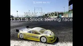 XRAY T4 2021 13.5T S.Stock touring racing (A.C Raceway in S.Korea)