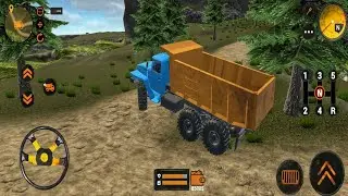 Backhoe Loader JCB Simulator Gameplay - Indian Vehicles Truck JCB Driving mobile gameplay