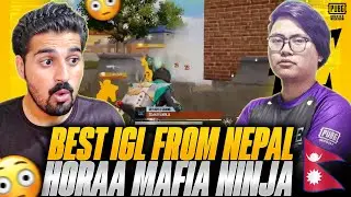 REACTING to THE BEST IGL OF NEPAL🇳🇵HORAA MAFIA NINJA The Most Experienced and Most Achievements