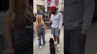 A BRITS TAKE ON U.S. and GUNS 🤔 #streetinterview #british #american #americanculture #guns #nra