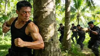 【動作電影】僱用軍團血洗古村！殊不知裡面有正在度假的特種兵王！當場以一敵百硬核反殺！#movie #反转 #动作