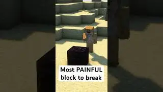 Minecraft's Most PAINFUL Block to Break