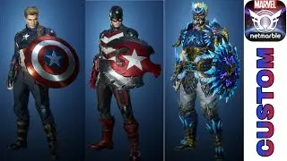 Captain America ALL COSTUME ( Marvel future revolution )