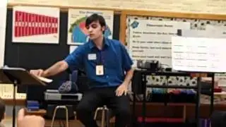 Howard Harmsen teaching general music