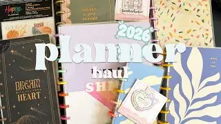 Happy Planner haul- of mini, skinny classic, budget and starting over