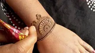 Gorgeous back hand mehndi design 👌/ bridal mehndi design 