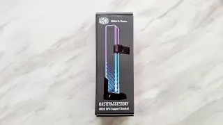 Cooler Master Universal ARGB GPU Support Bracket Unboxing 4K/60FPS