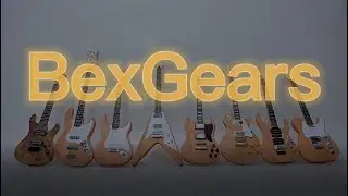 BexGears DIY Electric Guitar Kit 8 String Style Guitar Kits Beginner Kits Build Your Own Guitar