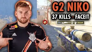CS 2 POV - NiKo (37 kills) vs Lekr0 on FACEIT (Mirage)
